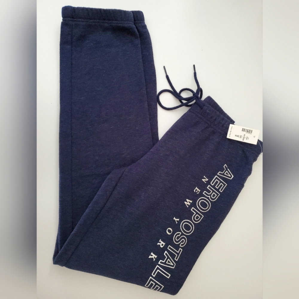 NWT Aeropostale NY Classic Cinch Joggers Size Small